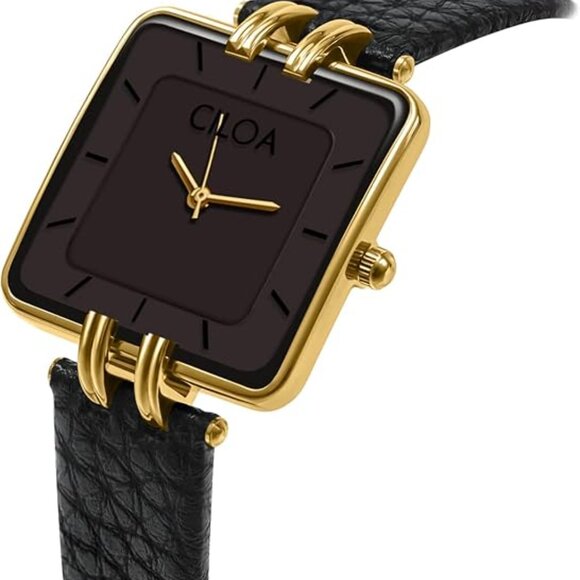 NEW! Women Elegant Classic Casual Fashion Square Ladies Watch Leather Strap main image 4